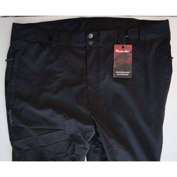 Moosejaw 821796482623 Men's Sz 2XL Black Insulated Ski/Snow Pants - Picture 6 of 15